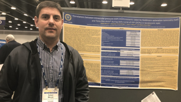 Dr. Rafael Merola apresenta trabalho no maior Congresso de pesquisa em Oftalmologia do Mundo